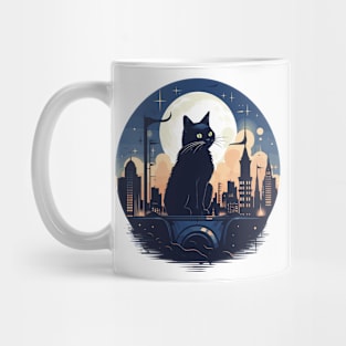 Cat Pet Animal Beauty Nature City Discovery Mug